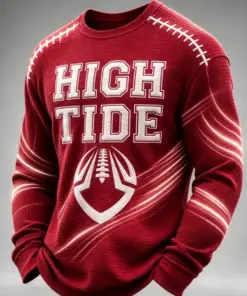 Tide Football Merch High Tide Long Sleeve Shirt Football Gifts For Husband