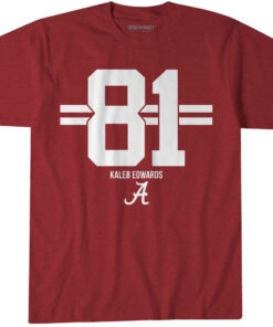 Tide Football Merch Kaleb Edwards 81 T-Shirt Football Presents For Brother