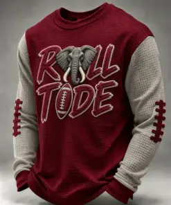 Tide Football Merch Roll Tide Football Long Sleeve Shirt Game Day Gifts For Son
