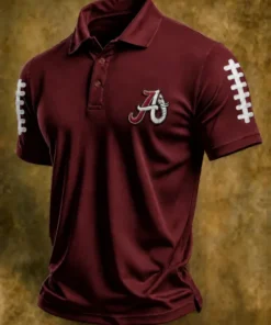 Tide Football Merch Roll Tide Football Polo Shirt Sports Brother Gifts