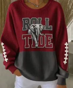Tide Football Merch Roll Tide Sports Sweatshirt Game Day Fan Present