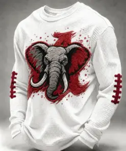 Tide Football Merch Sports Long Sleeve Shirt Game Day Football Fan Gear